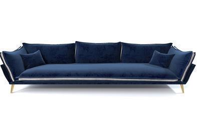 Eine 3 Sitzer Couch im modernen Design