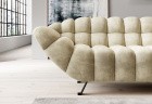 Eck Couch Cloud Stoff in beige