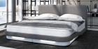 Luxus Boxspringbett Bodani in grau-weiß