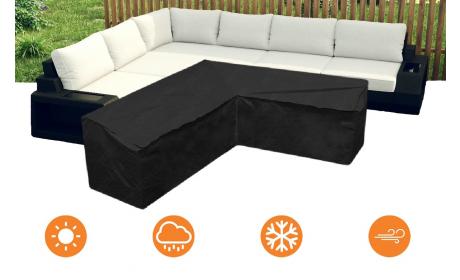 Rattansofa Abdeckung Asti L lang – Wetterfest