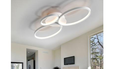 Deckenlampe Sios Weiß – Modernes Licht