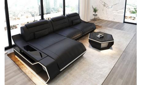 Leder Ecksofa Toscano L-Form – Modern & Komfortabel