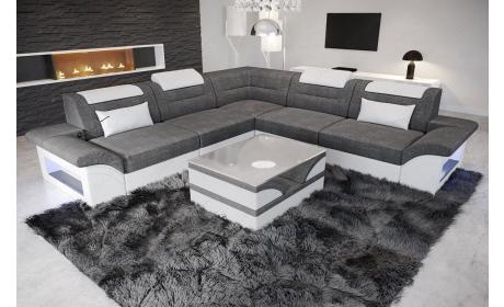 Stoffsofa Brianza L-Form – Komfort & Design