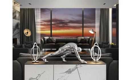 Dekofigur Asana – Elegante Raumgestaltung