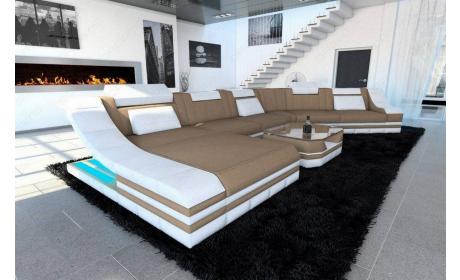Mini Polster Wohnlandschaft Turino CL mit LED
