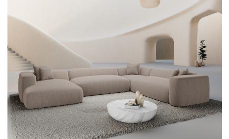 Stoff Wohnlandschaft Alcudia XXL
