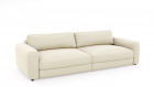 Big Sofa Liverpool in Stoff mit Kord Optik und tiefen Sitzen Ansicht 3