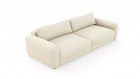 Big Sofa Liverpool in Stoff mit Kord Optik und tiefen Sitzen Ansicht 5