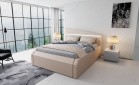 Design Boxspringbett Nelassa in komplett beige - Bett nur einfarbig lieferbar