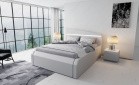 Design Boxspringbett Nelassa in komplett grau - Bett nur einfarbig lieferbar