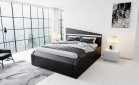 Design Boxspringbett Nelassa in komplett schwarz - Bett nur einfarbig lieferbar