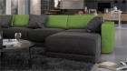 Designer Couch FERRAGAMO schwarz-grün