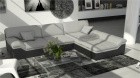 Sofa modern modern Barari Ottomane grau