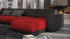 Designer Couch U Form FERRAGAMO rot