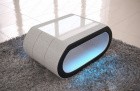 Beistelltisch Design Concept Beleuchtung Stoff Mix in macchiato - Hugo2