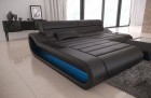 Couch Concept Leder L Form klein schwarz