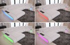 Sofa mit LED Beleuchtung (RGB) und Touch Wheel Fernbedienung