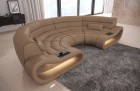 Designer Big Sofa Concept in Sandbeige