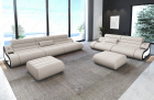 Polster Sofa Garnitur Concept 3-2 Altarastoff in Cream1A