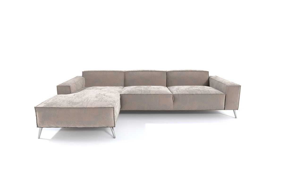 Modernes Lounge Sofa Cuneo Mini in der L Form aus Stoff