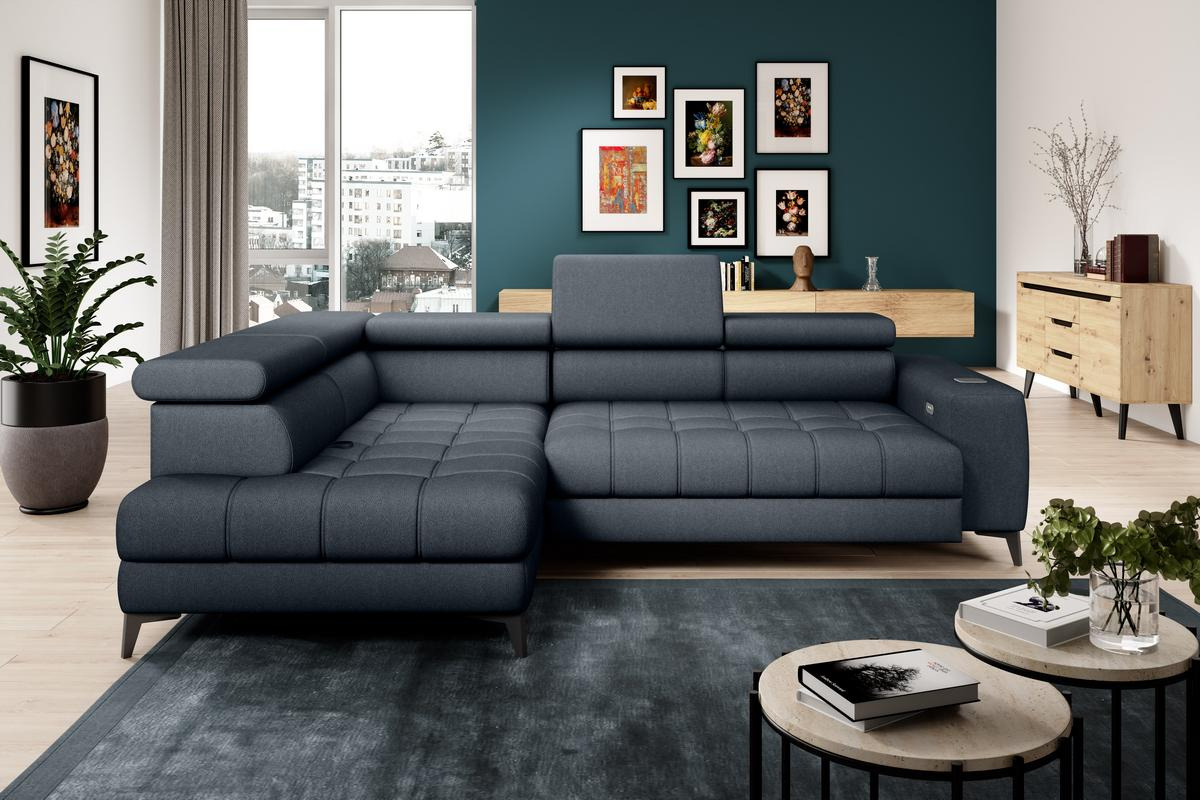 Modernes Sofa mit diversen Funktionen 