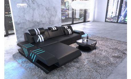 Ledersofa Modern Venedig L-Form – Stil & Komfort