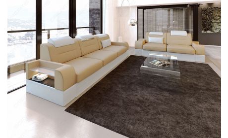 Polster Sofa Garnitur Parma 3er & 2er Set
