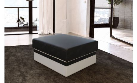 Leder Hocker Monza – Stilvoll & Bequem