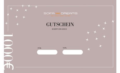 1000€ Gutschein – Zum verschenken!