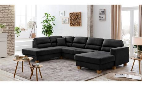 Schlafsofa U-Form York – Komfortabel und Flexibel