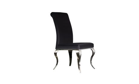 Esszimmerstuhl Barroque Schwarz – Modern & Elegant