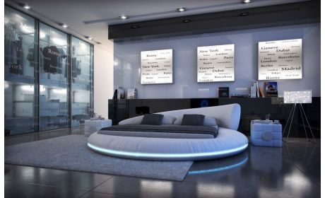 Wasserbett Mezzo LED – Komfort und Stil