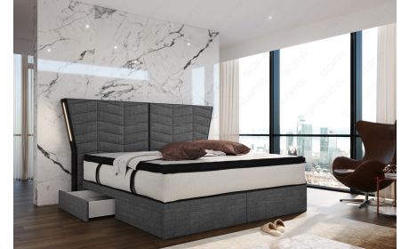 Boxspringbett Novara Stoff – Komfort & Stil