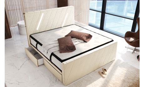 Boxspringbett Toulon – Stoffbezug & Komfort