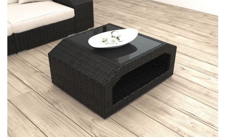 Polyrattan Tisch Matera – Modern & Wetterfest