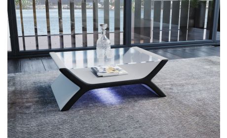 Couchtisch Calabria – Leder Design