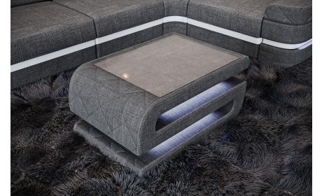 Couchtisch Bologna aus Stoff – Modern & Stilvoll