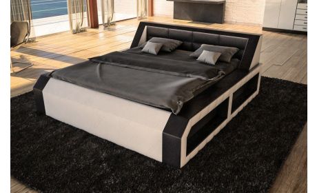 Komplettbett Matera Schwarz-Weiß – Modern & Elegant