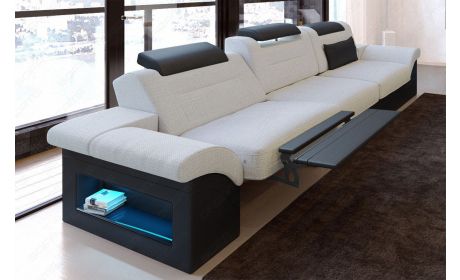 Dreisitzer Sofa Monza aus Stoff