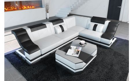 Ecksofa Bianchi – Leder & Komfort