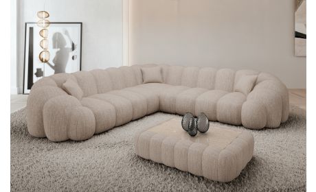 Ecksofa Rajada L-Form Stoff