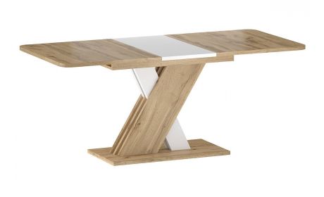 Exel Wotan Tisch in Mattweiß