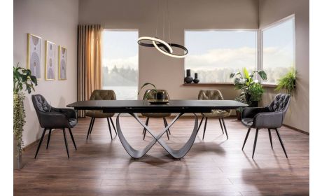 Moderner Esstisch Infinity Schwarz