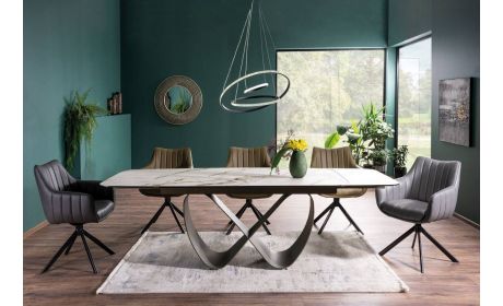 Moderner Esstisch Infinity Weiß