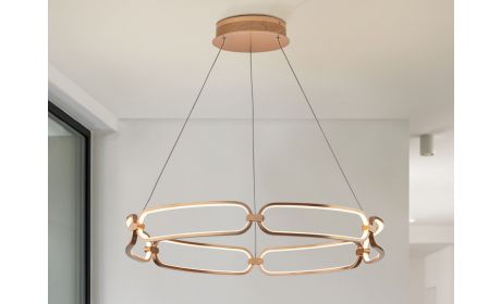 Hängelampe Colette Gold – Elegantes Design