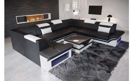 Leder Wohnlandschaft Brianza – Luxuriös & Bequem