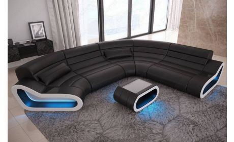 Leder Wohnlandschaft Concept C – Eleganz & Komfort