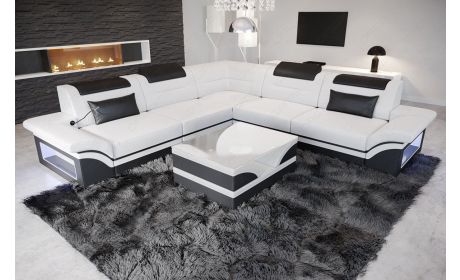 Ecksofa Brianza aus Leder – Luxus & Komfort