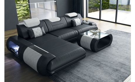 Ecksofa Rimini – Leder, Modern und Komfortabel