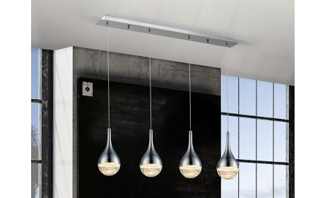 Hängelampe Elie Vier – Modern & Elegant